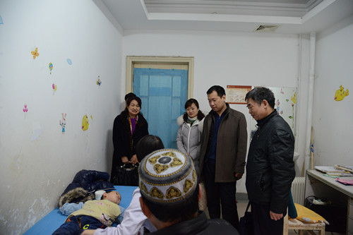 国家中管局对我院儿科进行重点专科项目验收