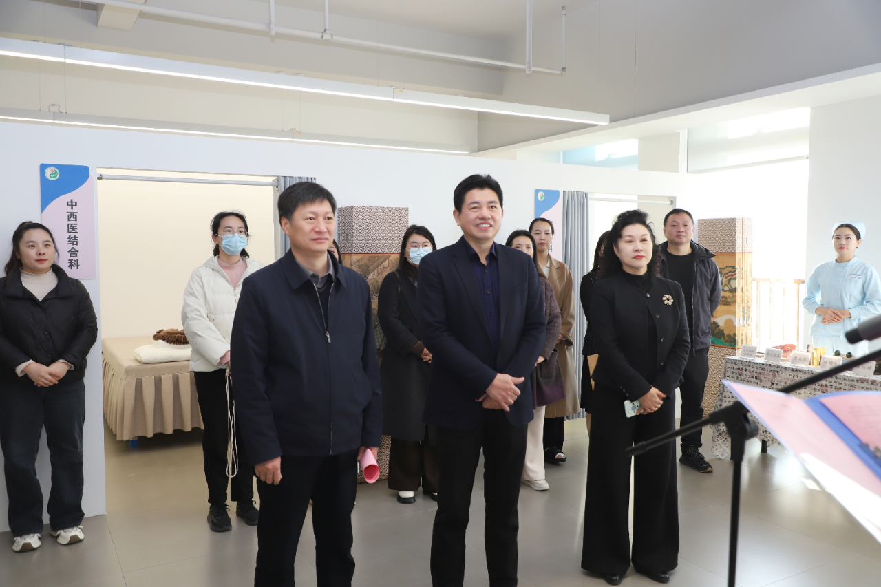 中医健康服务进企业——郑州市中医院与中机六院合作延伸点正式揭牌