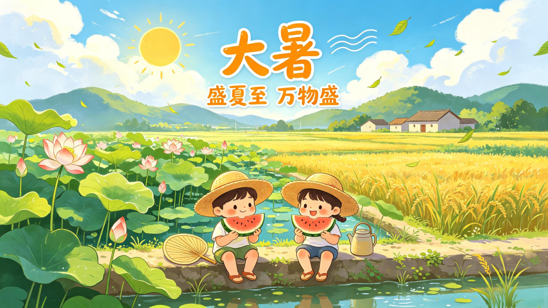 【节气养生】大暑至盛，万物丰盈